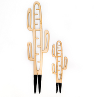 BARE™ Cactrella™ - Customizable Wooden Plant Support - Inspired By The Barrel Cactus