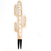 BARE™ Cactrella™ - Customizable Wooden Plant Support - Inspired By The Barrel Cactus