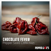 Chocolate Fever Pepper Seed Collection, Garden Vegetable Bundle