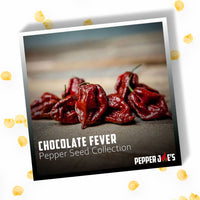 Chocolate Fever Pepper Seed Collection, Garden Vegetable Bundle