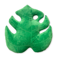 Monstera Deliciosa Leaf Pillow
