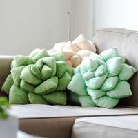 Lil' Pop Succulent®  - 16" Olive Green Plant Pillow