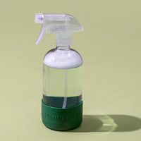 Glass Spray Bottle with Forest Green Sleeve By Plant Therapy