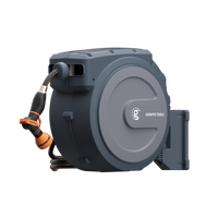 Retractable Garden Hose Reel-1/2in-130ft Made By Giraffe Tools