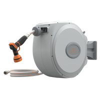 Retractable Garden Hose Reel 65ft-155ft Made By Giraffe Tools