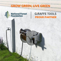 Wall Mounted Hose Reel-Stainless Steel-Heavy Duty Made By Giraffe Tools