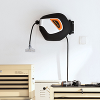 Retractable Extension Cord Reel-12/14/16 AWG Made By Giraffe Tools