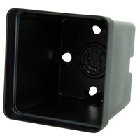 Square Plastic Pots - 4" By Grow Organic