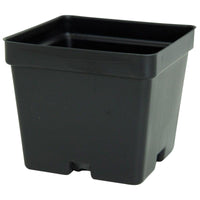 Square Plastic Pots - 4" By Grow Organic