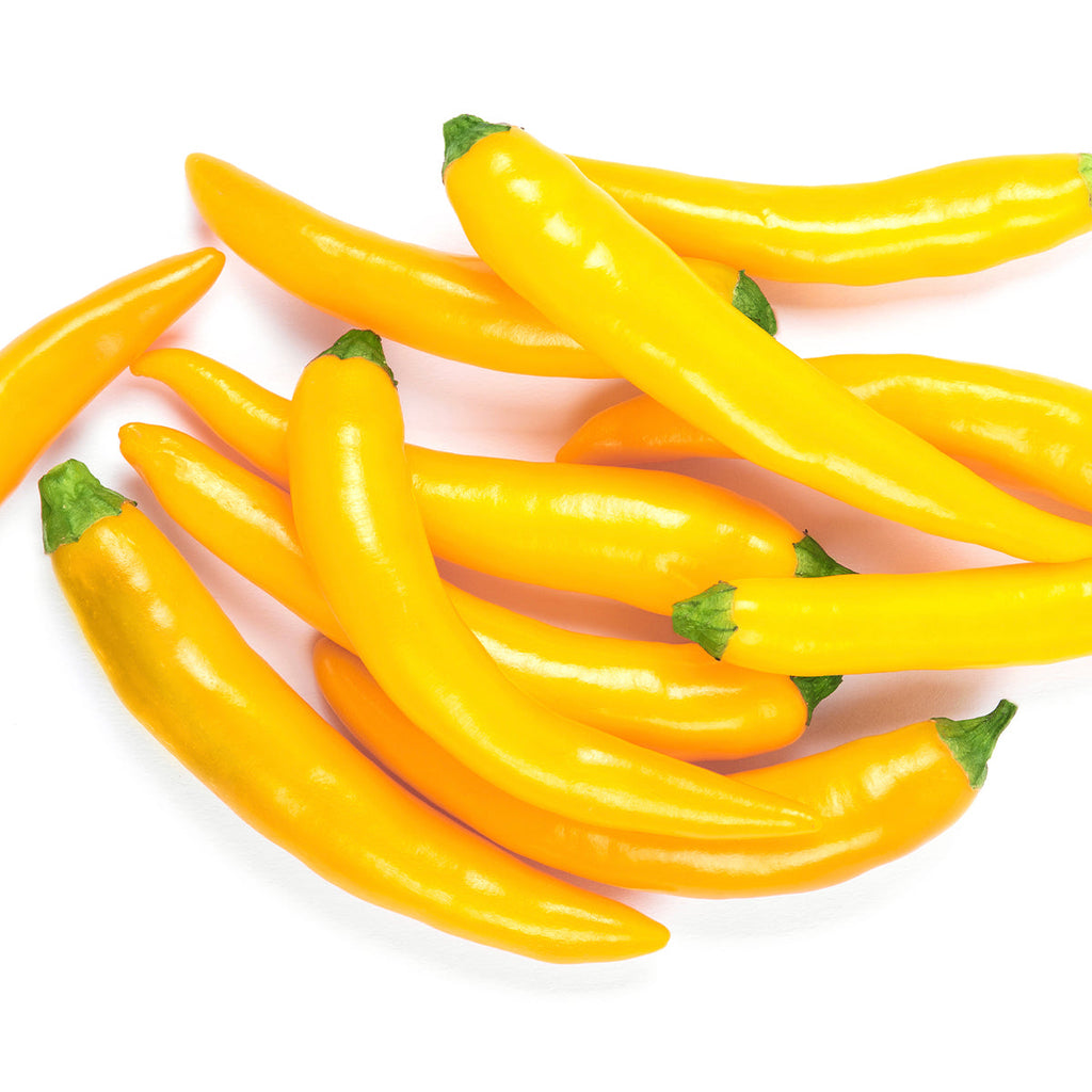 Cayenne Golden Chili Pepper Seeds, Strong Heat & Beautiful Garden Vegetables