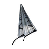 6.5 ft Long Greenhouse Aluminum Double Lock Channel For Covering Attachment By Bootstrap Farmer