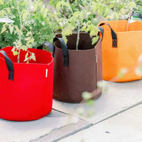 Grow Bags - 7 Gallon Colored Fabric Pots By Bootstrap Farmer