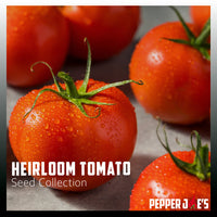 Pepper Joe's Heirloom Tomato Seed Collection, 5 Varieties Of Garden Vegetables