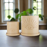 All-Seeing Eye Planter In Many Color Choices