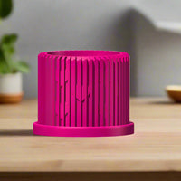 Modern Heart-Shaped Planter with Drainage & Saucer In Several Colors & Sizes!