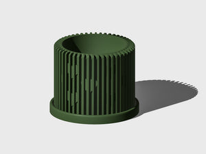 Modern Heart-Shaped Planter with Drainage & Saucer In Several Colors & Sizes!