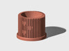 Modern Heart-Shaped Planter with Drainage & Saucer In Several Colors & Sizes!