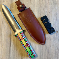 Southwest Hori Hori Gardening Knife With Leather Sheath