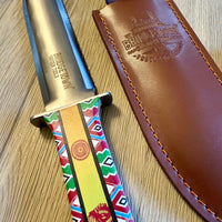 Southwest Hori Hori Gardening Knife With Leather Sheath