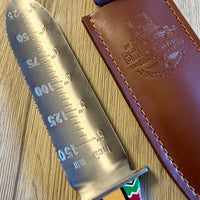 Southwest Hori Hori Gardening Knife With Leather Sheath