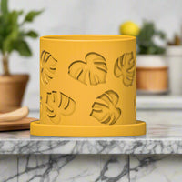 Monstera Leaf Planter With Size & Color Options
