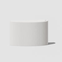 Ribbed Wall Planter, Various Colors & Sizes
