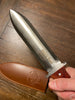 Rosewood Handle Stainless Hori Hori Gardening Knife With Leather Sheath & Sharpener