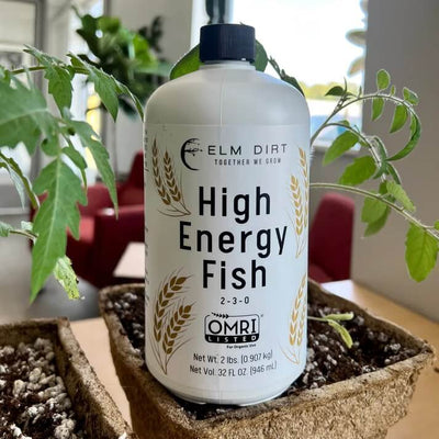 Hi-Energy Fish 2-3-0 Soil Fertilizer By Elm Dirt