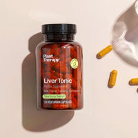 Liver Tonic Herbal Supplement - 120 Capsules By Plant Therapy