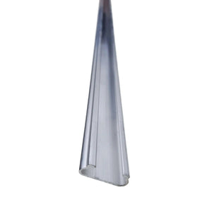 6.5 ft Long Aluminum Greenhouse U Channel Lock For Covering Attachment By Bootstrap Farmer