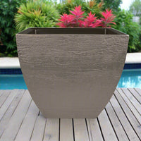 Modern Planter - Short Square With Color & Size Options, Made In The USA