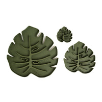 Tera Sausr - Leaf-shaped Pot Saucer - Drip tray for houseplants - Humidity tray