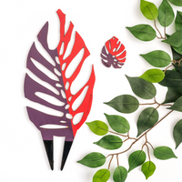 BARE™ Monstrella™ - Customizable Monstera Shaped Wooden Plant Support