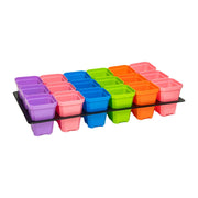 3.3" Heavy Duty Seed Starting Pots with Inserts By Bootstrap Farmer Made In The USA!