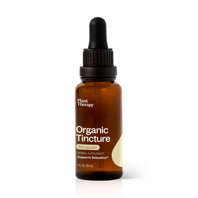 Organic Ashwagandha Herbal Tincture By Plant Therapy