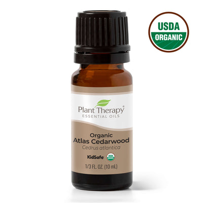 Organic Atlas Cedarwood Essential Oil By Plant Therapy