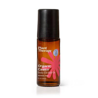 Organic Castor Body Oil Roll-On By Plant Therapy