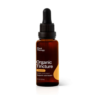 Organic Turmeric Herbal Tincture By Plant Therapy