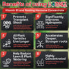 Hormex Rooting Hormone Concentrate with B1 – Root Growth Stimulator - Prevents Transplant Shock - Hydroponics, Houseplants, Gardens, Trees, Fruits and Vegetables