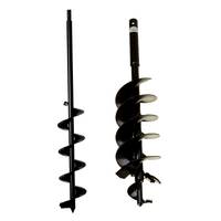 Landscaping Auger Starter Pack (3" x 24" and 5" x 28") By Power Planter Augers, USA Made