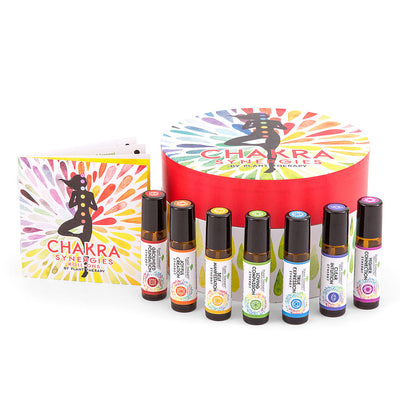 Chakra Blends Essential Oil Roll-On Set By Plant Therapy