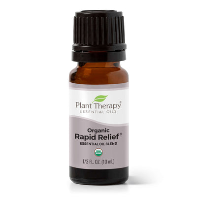 Organic Rapid Relief Essential Oil Blend By Plant Therapy