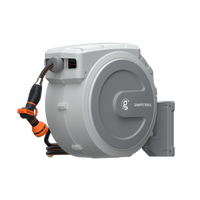 Retractable Garden Hose Reel-5/8in-90ft Made By Giraffe Tools