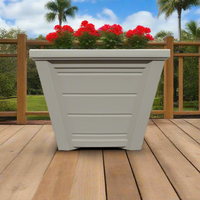 Shiplap Planter With Size & Color Options, Made In The USA