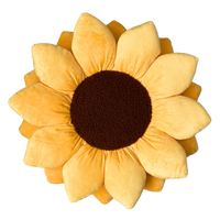 Sunflower 20" Plant Pillow - Golden Yellow