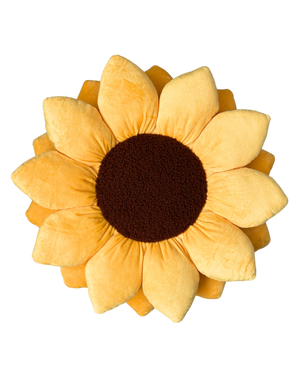 Sunflower 20" Plant Pillow - Golden Yellow