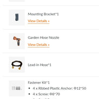 Retractable Garden Hose Reel-1/2in-100ft Made By Giraffe Tools