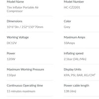 Retractable Tire Inflator for Trackers / Wheelbarrows / Cars / Toys   Made By Giraffe Tools