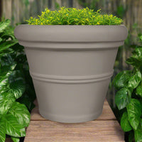 Rolled Rim Planter With Size & Color Options, Made in the USA
