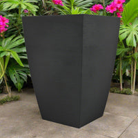 Modern Planter - Tall Square With Size & Color Options, Made In The USA